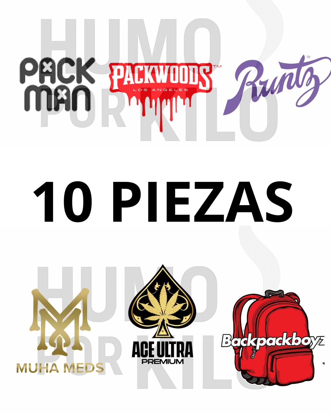 Pack 10 piezas 2g