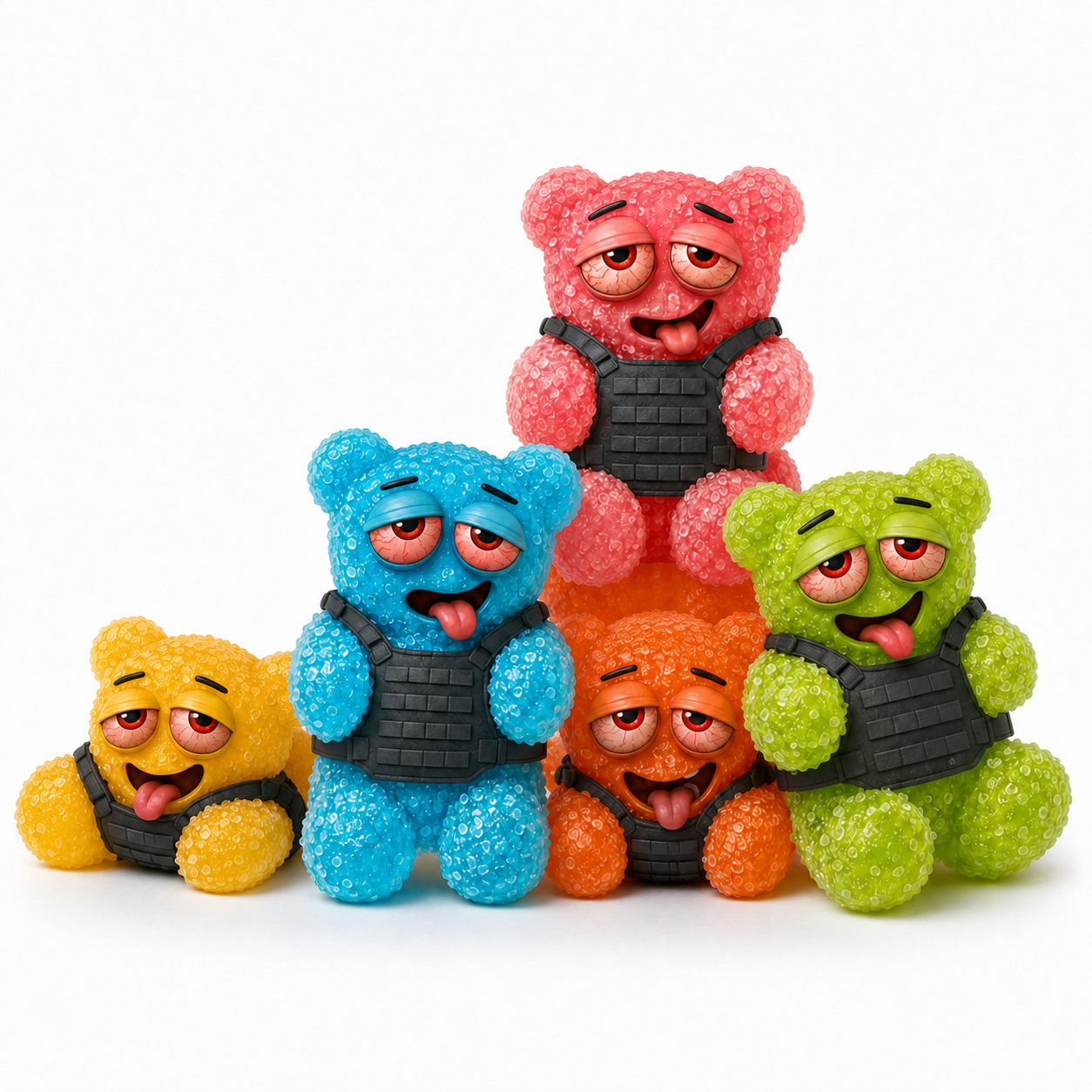 Gomitas magicas! 3 paquetes de 5 piezas!