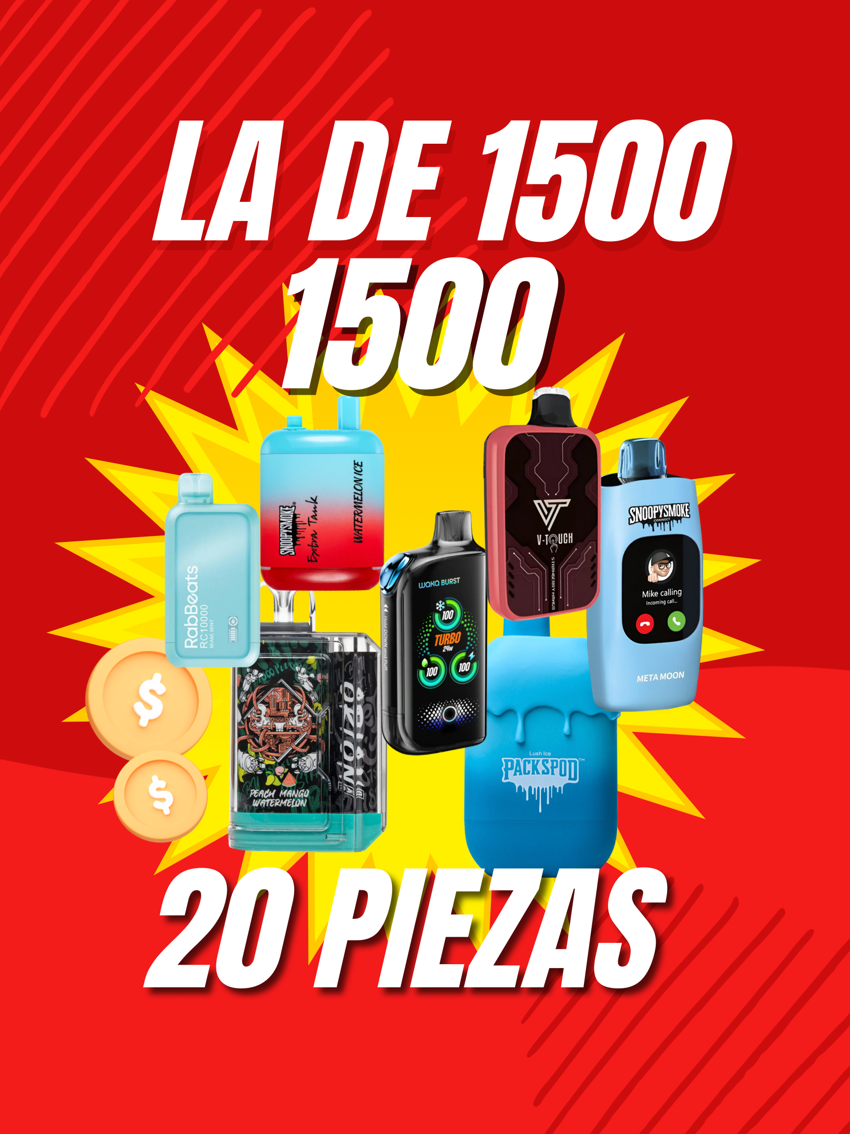 Paquete “La de 1500”