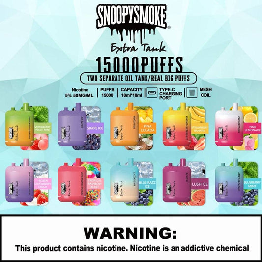 Snoopysmoke 15,000 puffs