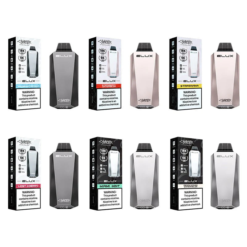 Elux 18,000 hits - VAPE TESLA