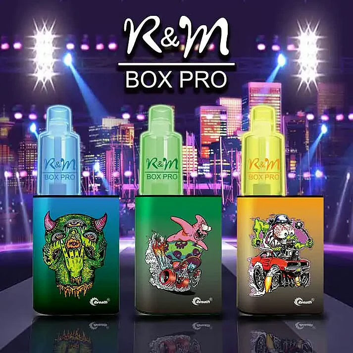RM6000 box pro - VAPE RELLENABLE